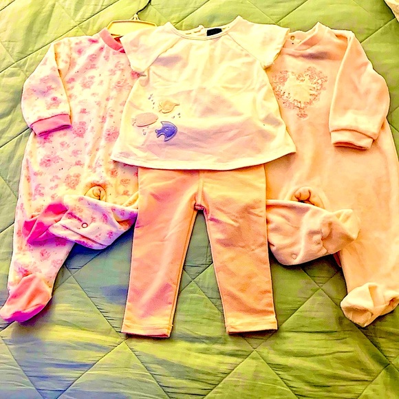 🎁 4 ITEMS NWT 6m. INFANT GIRL - PINK - Picture 3 of 9